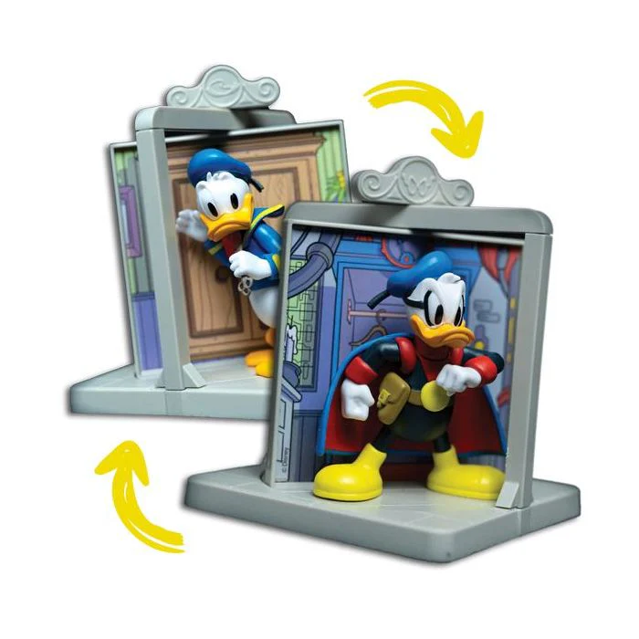 Set 2 Fumetti di Topolino: Diorama Paperino e Paperinik ( Statua Peperino / Paperinik ) Statuetta 3D - Image 7