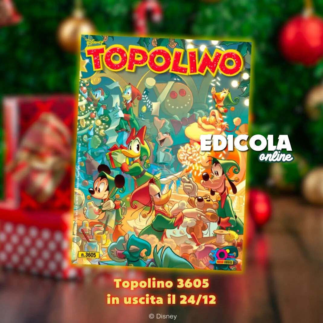 Set 2 Fumetti di TOPOLINO libretto n 3604 + 3605 Collezione Completa Natale 2024 - Image 2