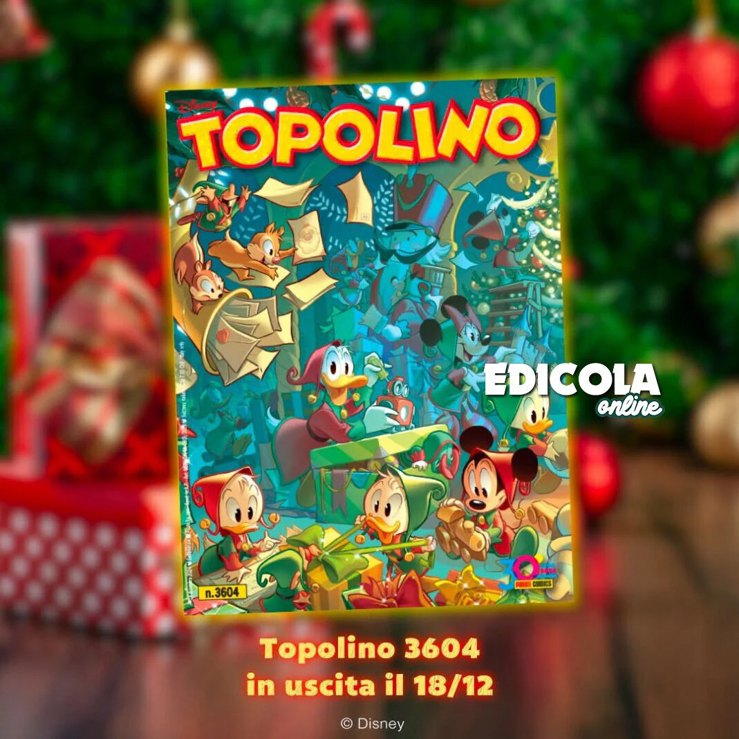 Set 2 Fumetti di TOPOLINO libretto n 3604 + 3605 Collezione Completa Natale 2024 - Image 3