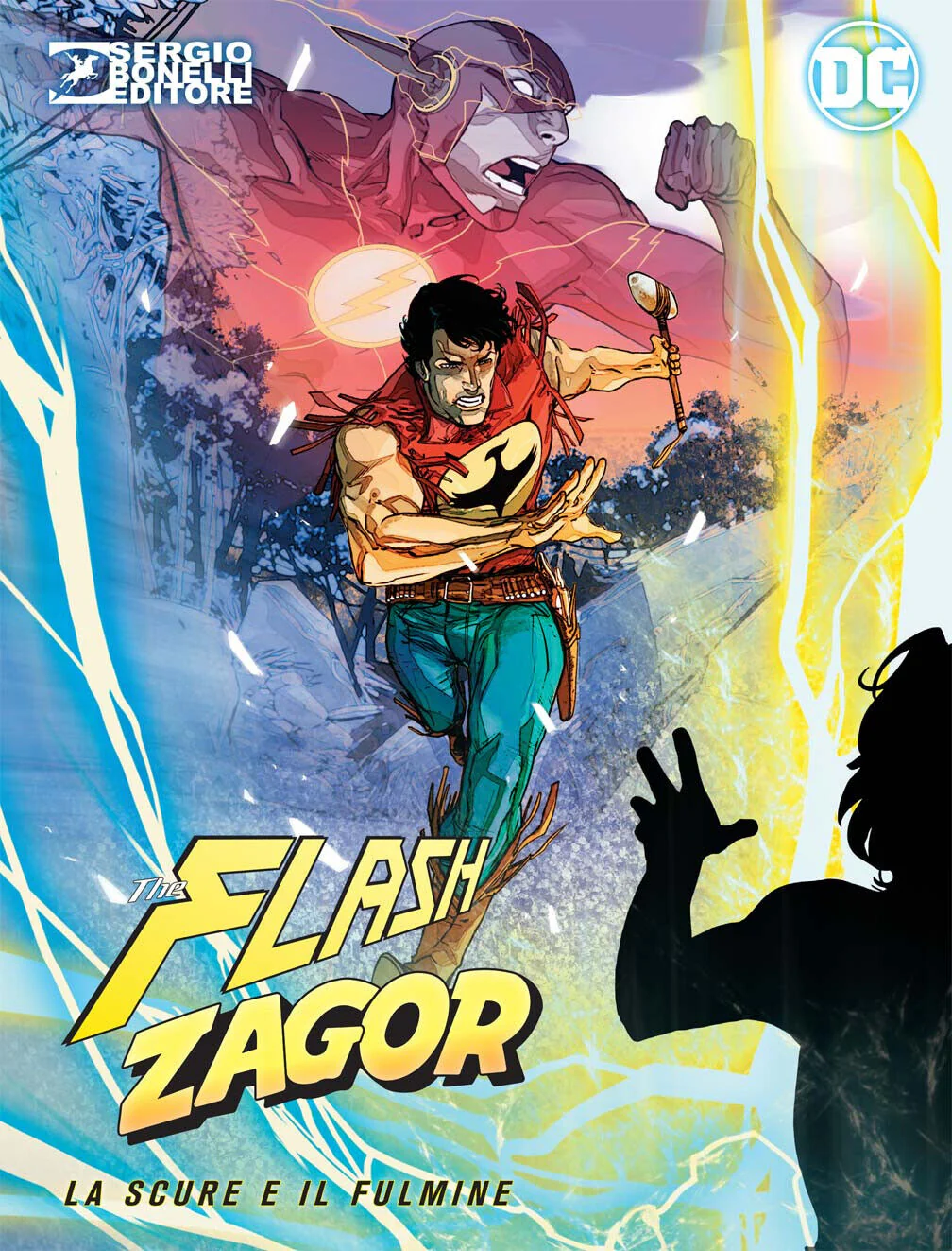 Set 2 Fumetti FLASH e ZAGOR Numero n. 0 Zero Variant Speciale a colori La Scure - Image 2