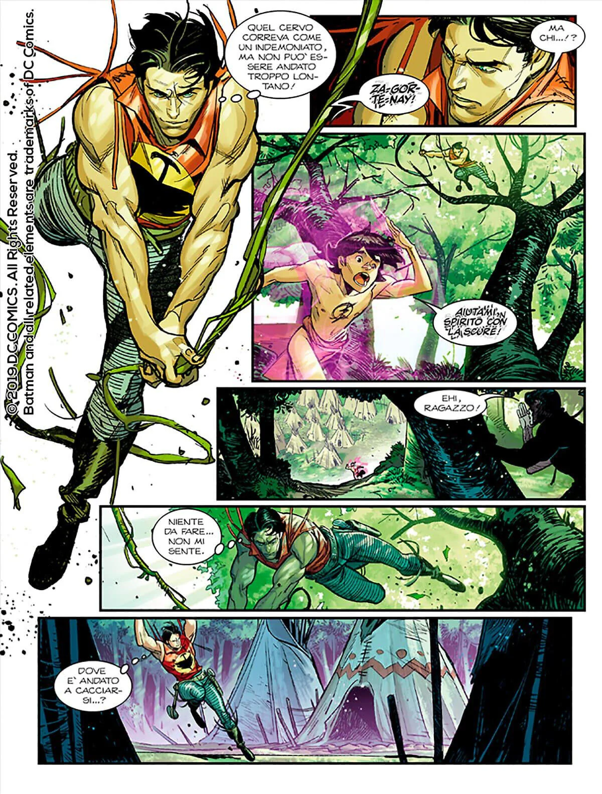 Set 2 Fumetti FLASH e ZAGOR Numero n. 0 Zero Variant Speciale a colori La Scure - Image 5