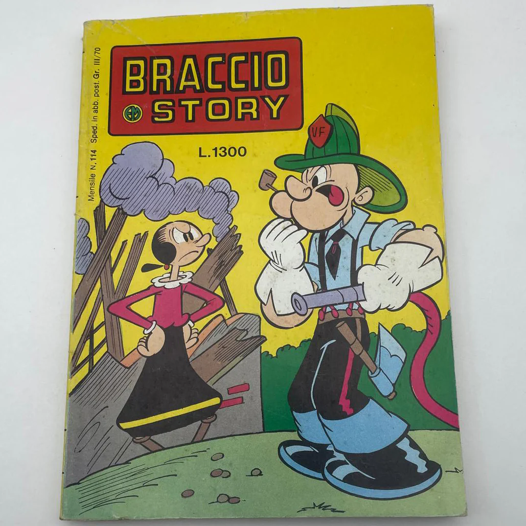 Set 3 Fumetti Braccio di Ferro 144 459 488 - Image 2