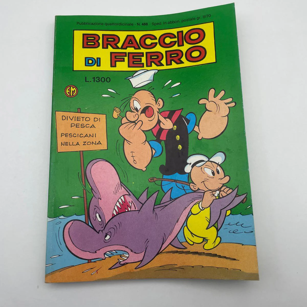 Set 3 Fumetti Braccio di Ferro 144 459 488 - Image 3