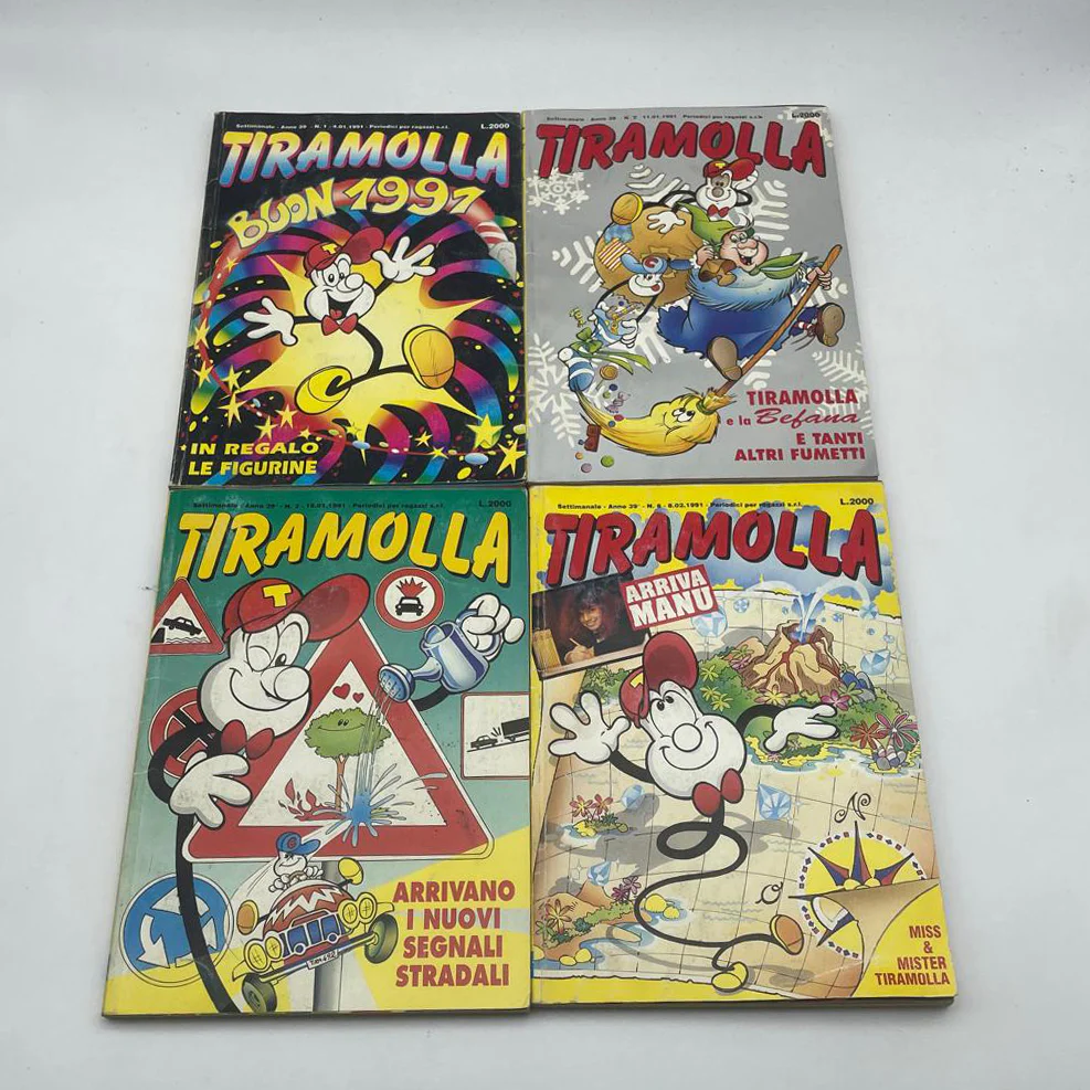 Set 4 Fumetti TIRAMOLLA n.1 2 3 e 6 - Anno 1991 (Usati) - Image 2