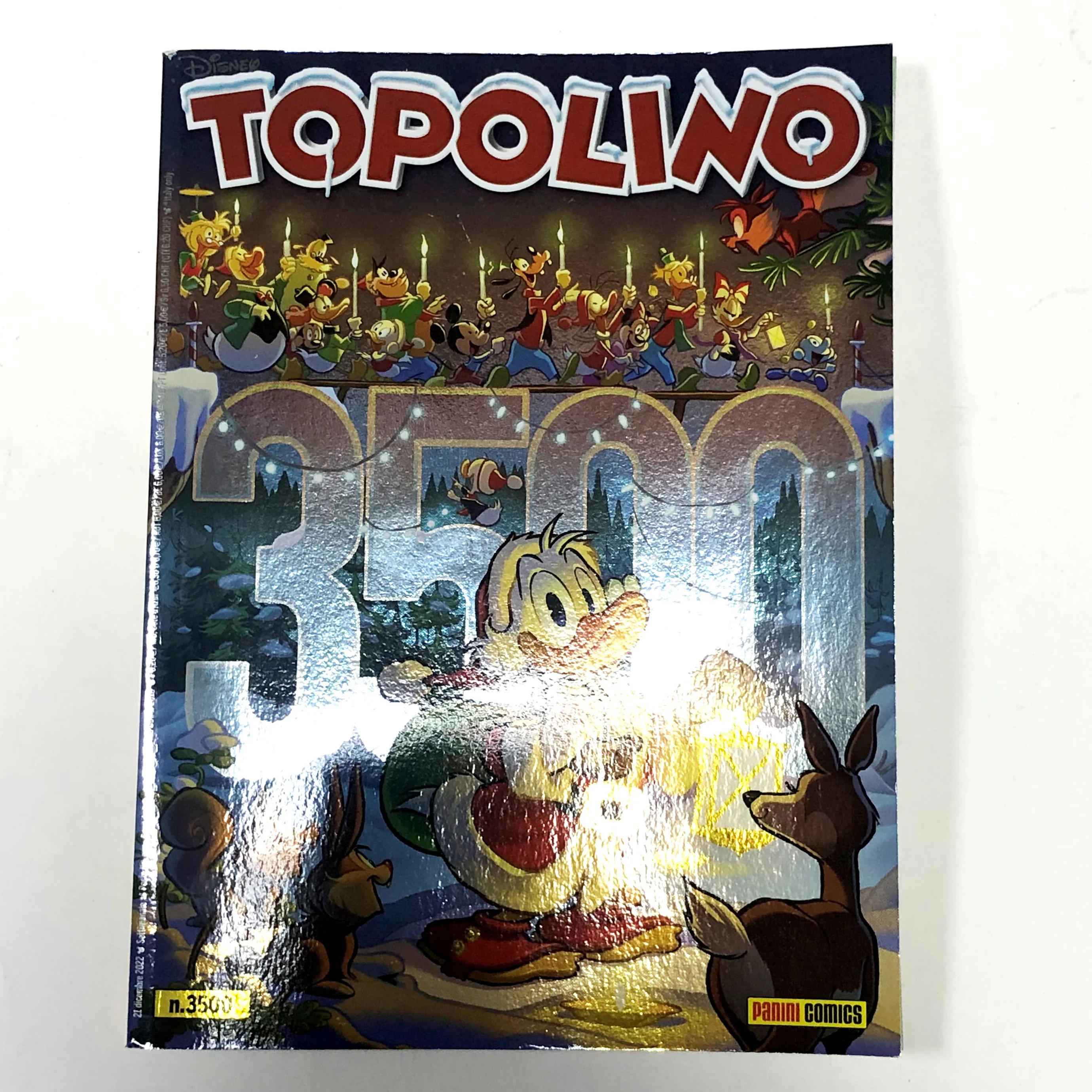 Set 4 Fumetti TOPOLINO e la SPADA di GHIACCIO Serie Completa 3497 3498 3499 3500 - Image 5