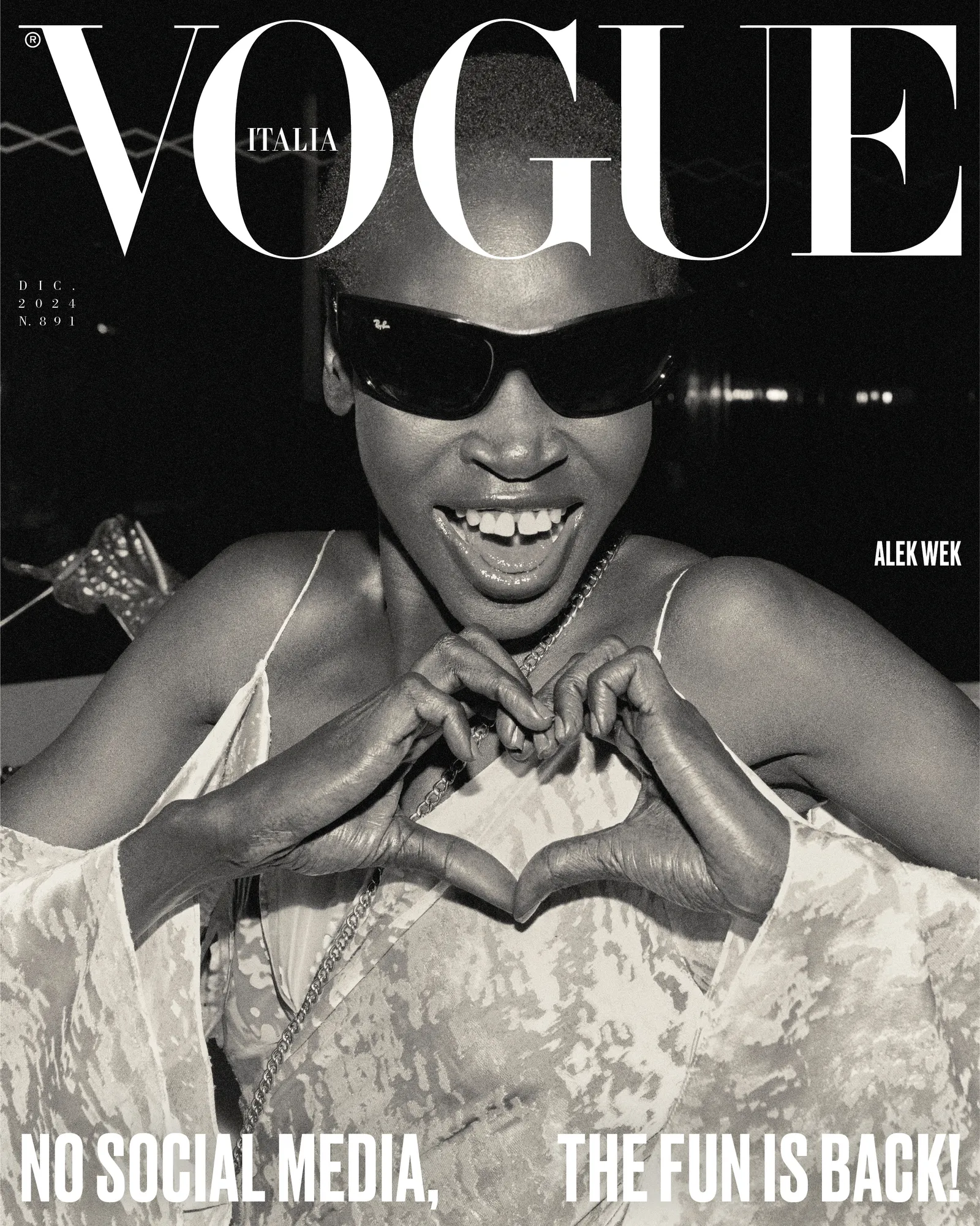Rivista VOGUE ITALIA Dicembre 2024 - 6 Copertine da Collezione per Anniversario 60 anni - Image 2