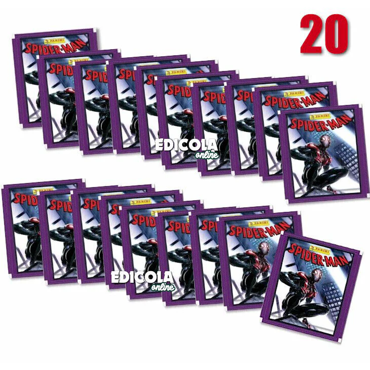 Set Album di SPIDER-MAN Spiderverse e Bustine di Figurine MARVEL Starter Pack - Image 4