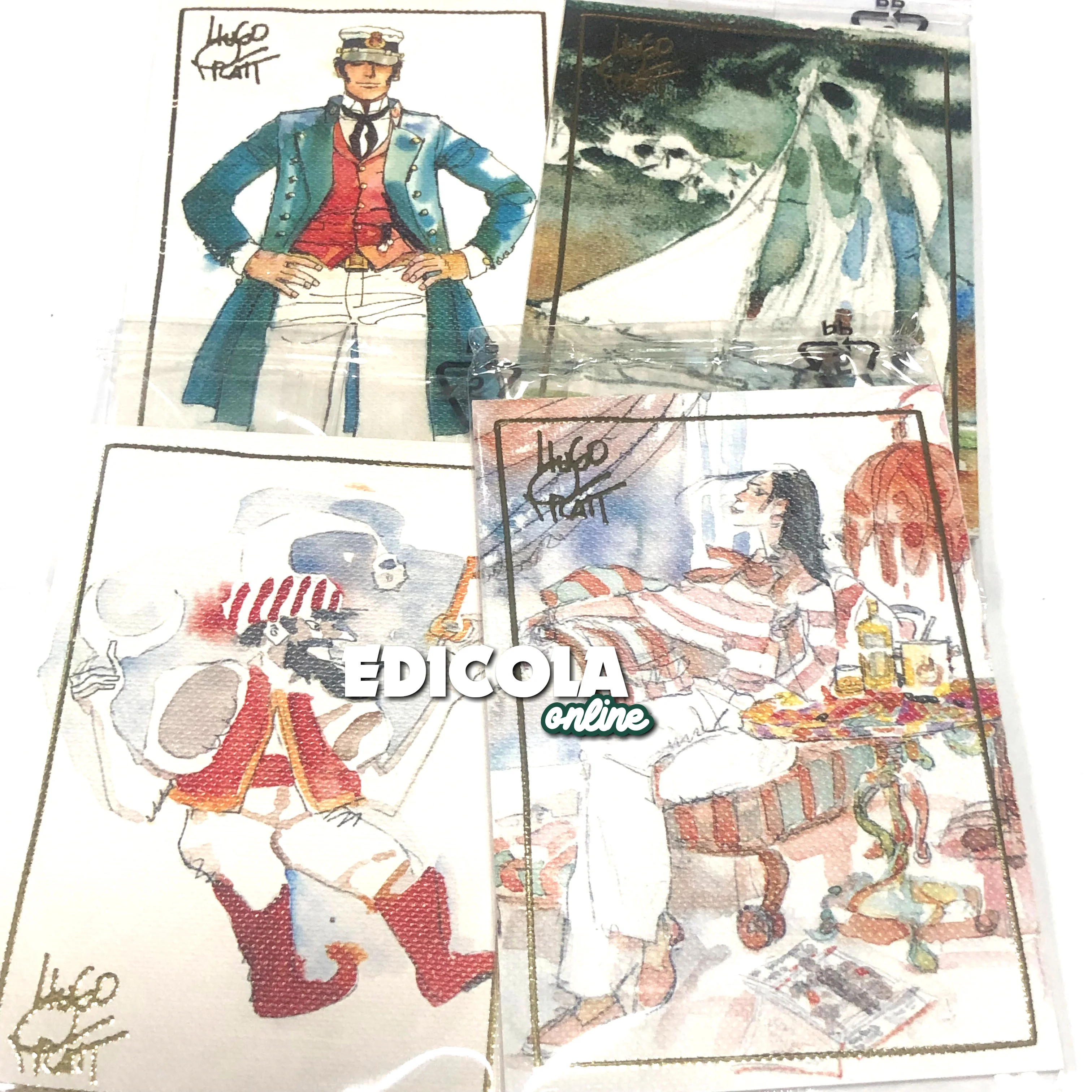 Set Album e/o Bustine Figurine di Corto Maltese – Diario di Viaggio (Panini 2025) - Image 6