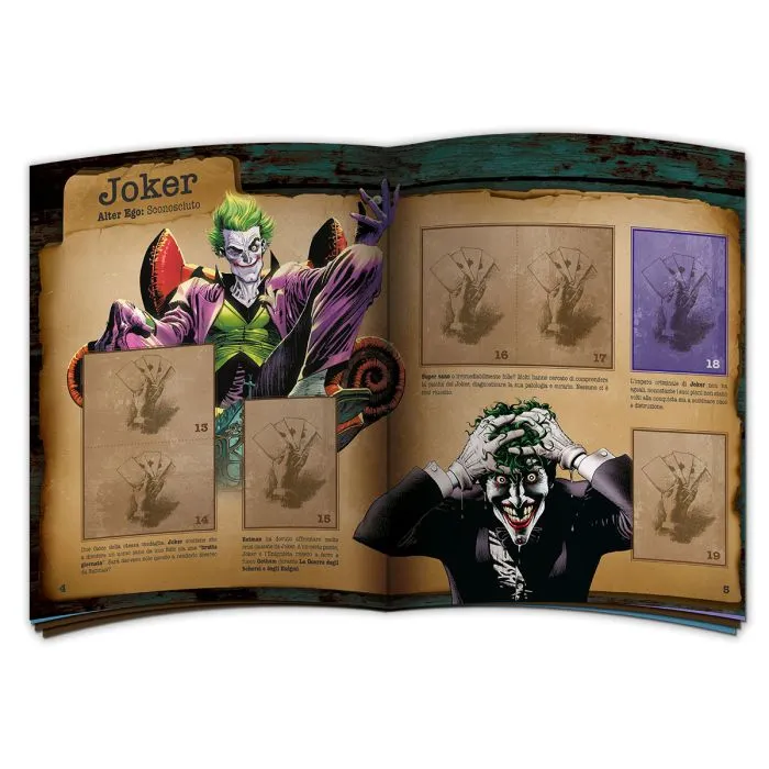 Set Album e/o Bustine di Figurine JOKER Sticker DC 2026 Welcome to Arkham Asylum - Image 2