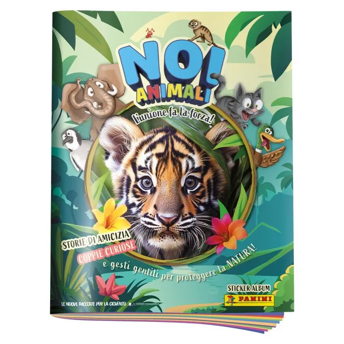 Set Album e/o Bustine di Figurine NOI ANIMALI L'unione fa la forza! - Panini Sticker 2025 - Image 3
