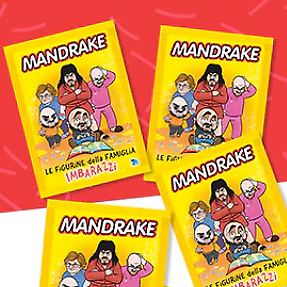 Set Album e/o Bustine di Figurine Sticker della Famiglia Imbarazzi Mandrake 2024 - Image 3