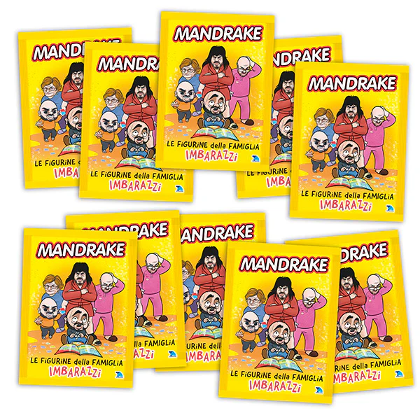 Set Album e/o Bustine di Figurine Sticker della Famiglia Imbarazzi Mandrake 2024 - Image 4