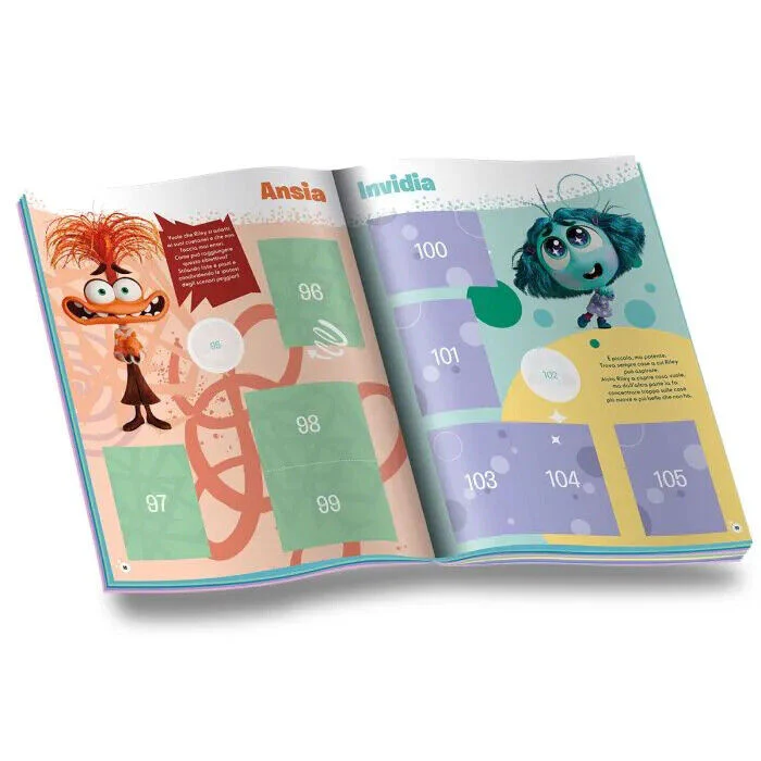 Set Album e/o Bustine di Figurine Sticker INSIDE OUT 2 Film Disney 2024 Panini - Image 2