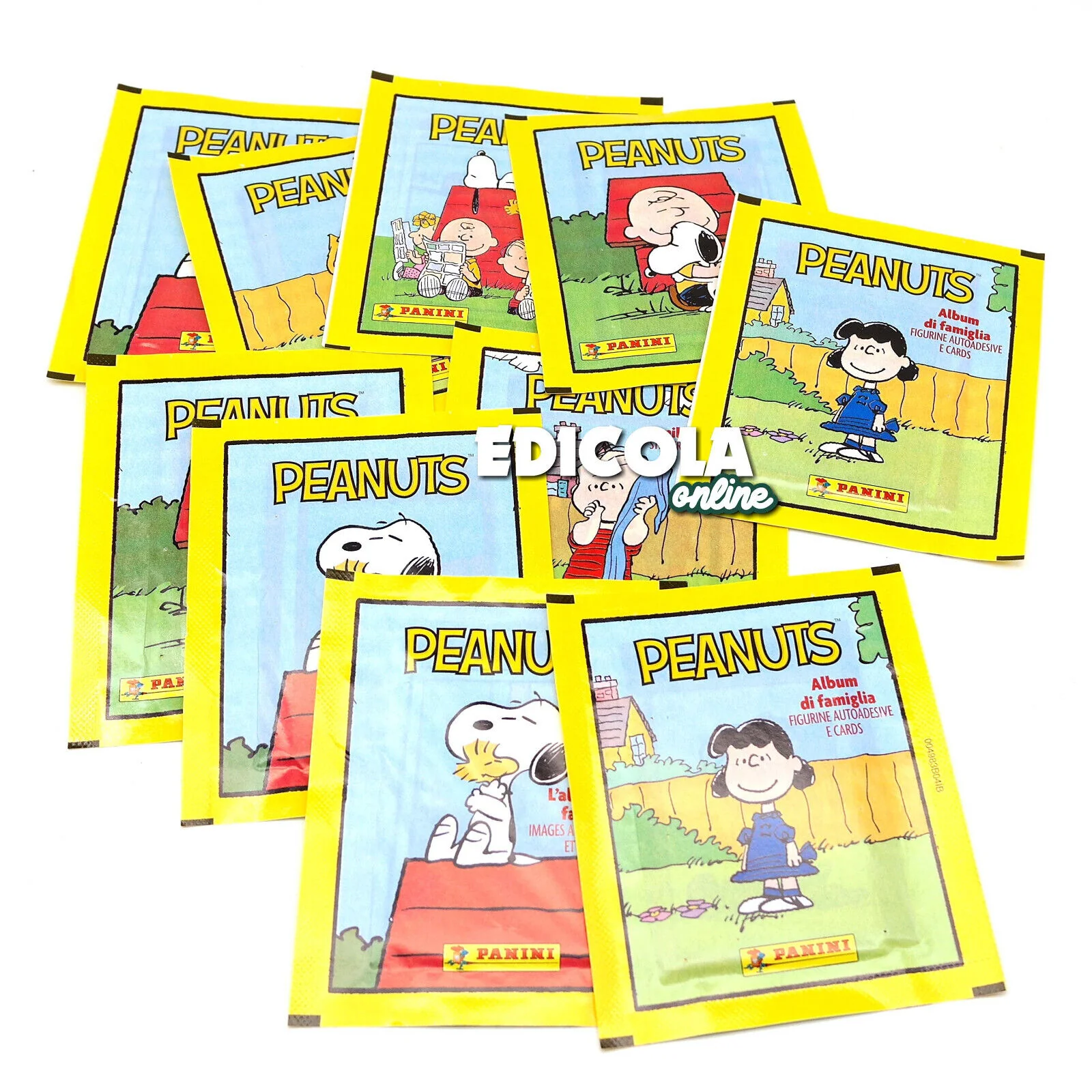 Set Album e/o Bustine di Figurine Sticker PEANUTS Snoopy Linus Charlie Brown - Image 4