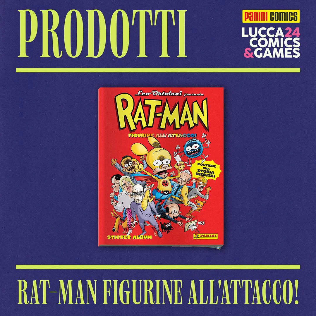 Set Album e/o Bustine di Figurine Sticker RAT-MAN Ratman