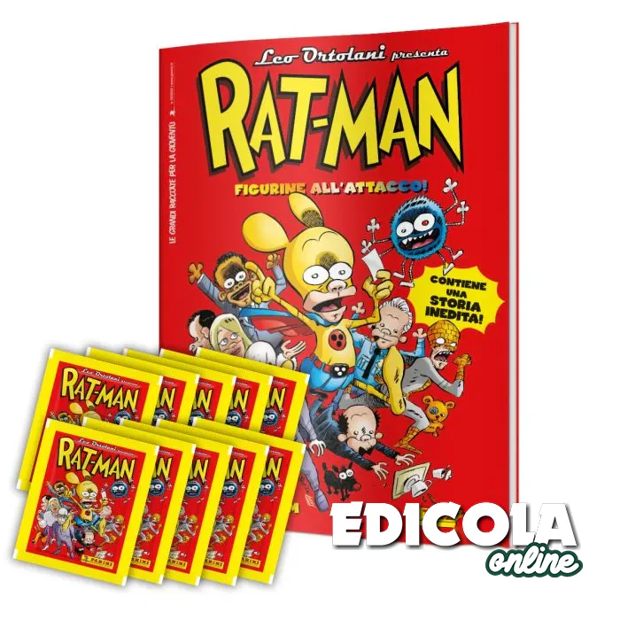 Set Album e/o Bustine di Figurine Sticker RAT-MAN Ratman - Image 12