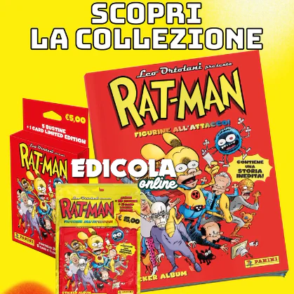 Set Album e/o Bustine di Figurine Sticker RAT-MAN Ratman - Image 3