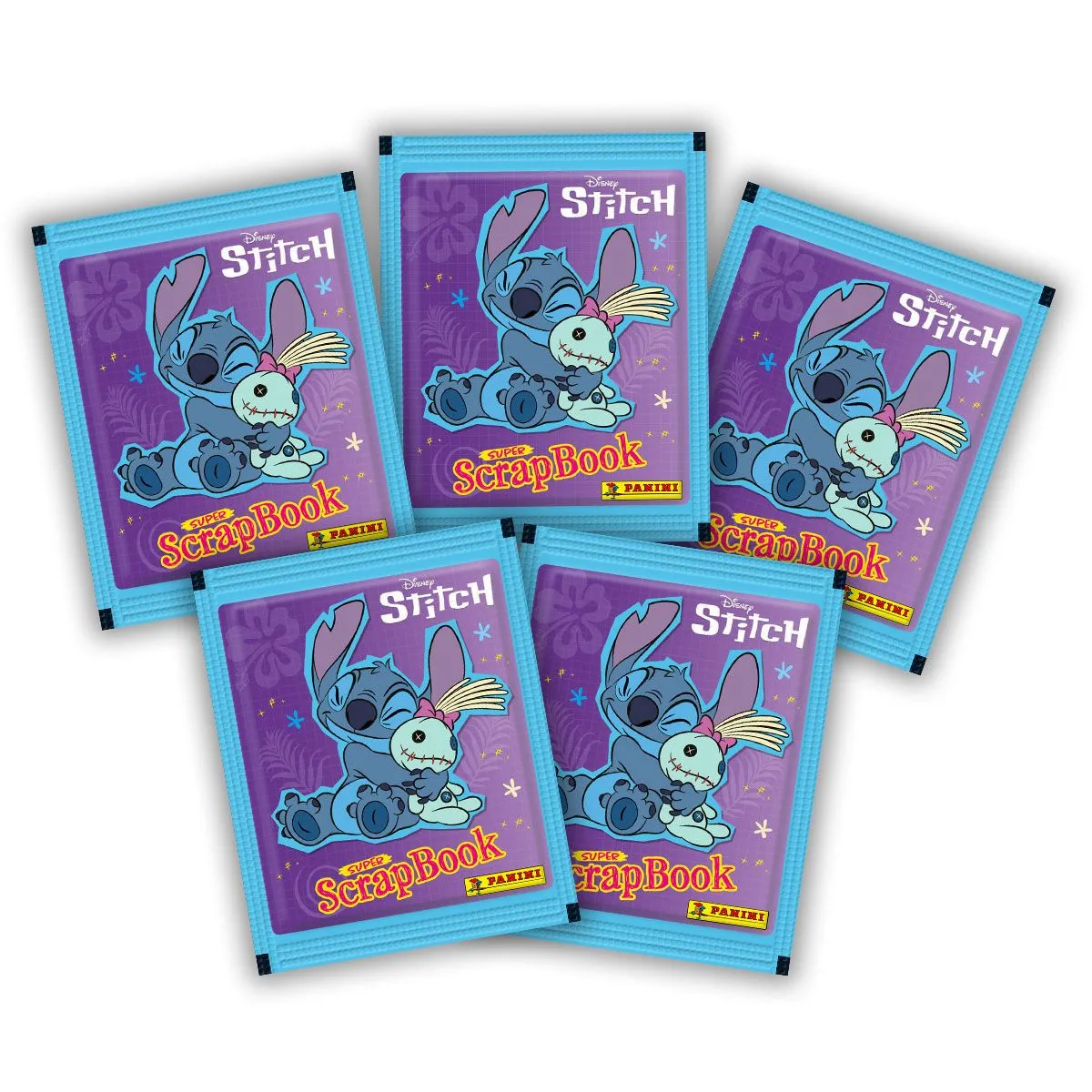 Set Album e/o Bustine di Figurine STITCH Disney Super Scrapbook Sticker 2026 - Image 4