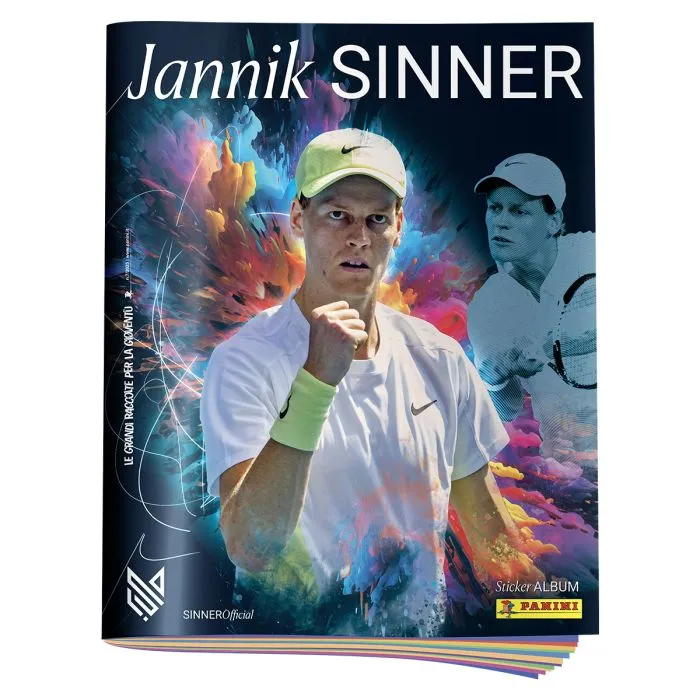 Set Album e/o Bustine Jannik Sinner - Panini 2025 - Image 3