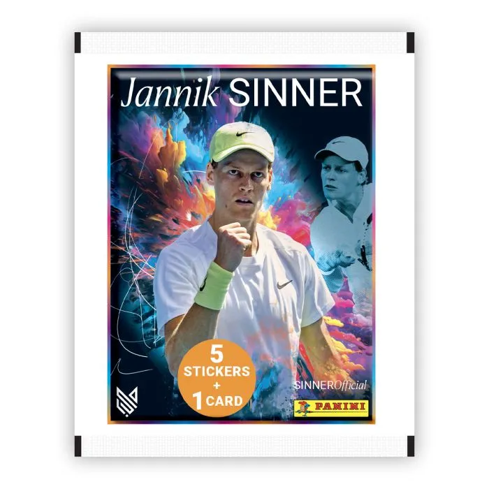 Set Album e/o Bustine Jannik Sinner - Panini 2025 - Image 4