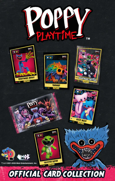 Set Raccoglitore e/o Bustine di Card Sigillate di POPPY Playtime (Diramix 2026)