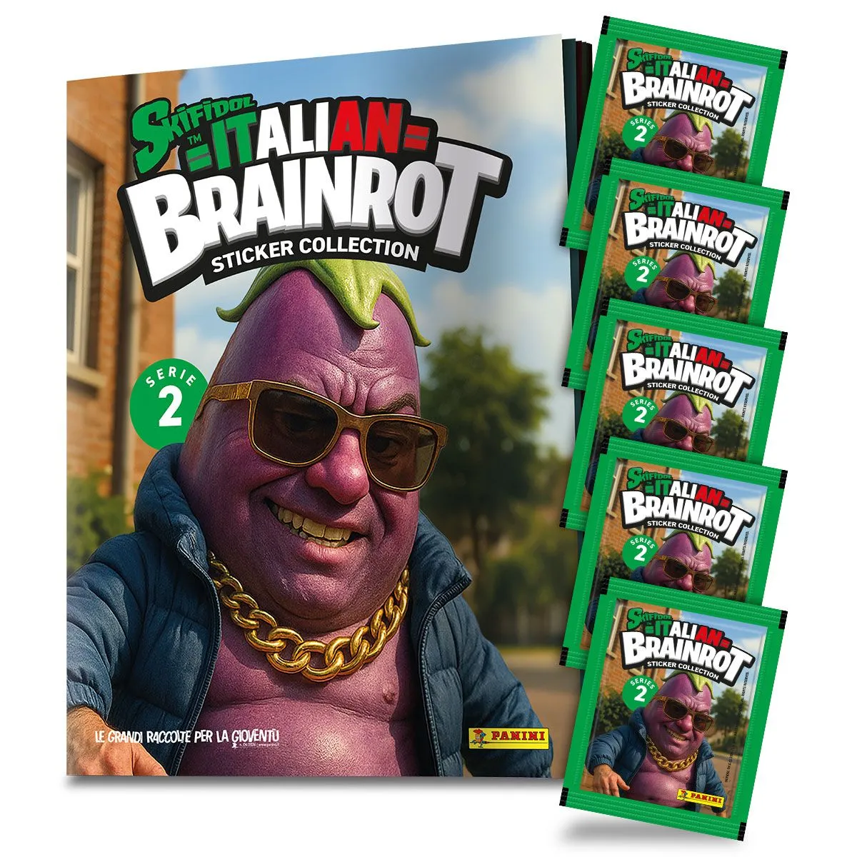 Set Album e/o Figurine di Skifidol Italian Brainrot (Serie 2 - Panini 2026)