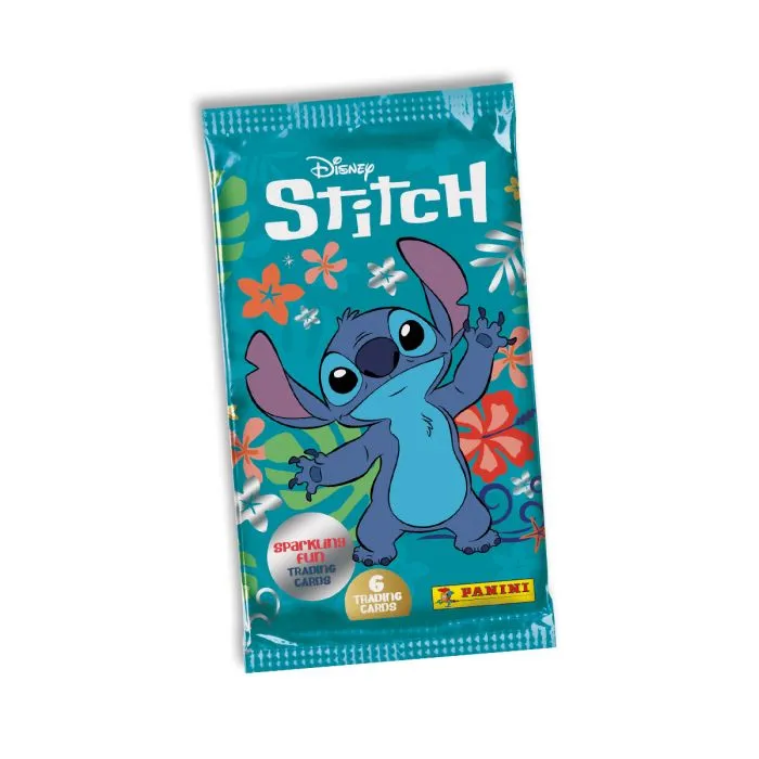 Bustine di Card di DISNEY STITCH Divertimento luccicante Trading Card Collection