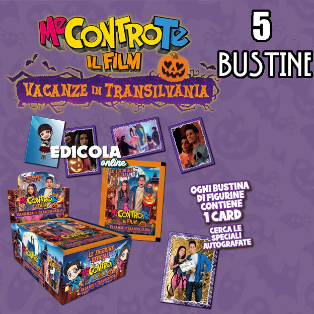 Set Album Me CONTRO Te LUI e SOFI Bustine di Figurine Vacanze in Transilvania - Image 5