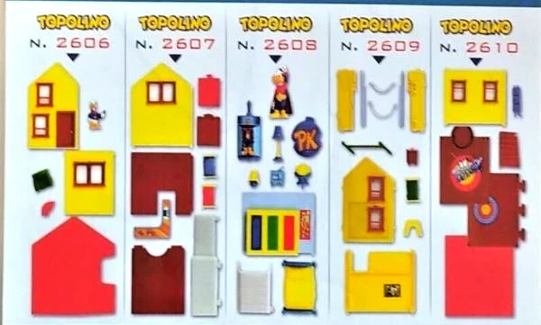 Set Completo 5/5 : LA CASA DI ZIO PAPERINO con Fumetti di Topolino e Paperinik 2005 - Image 3