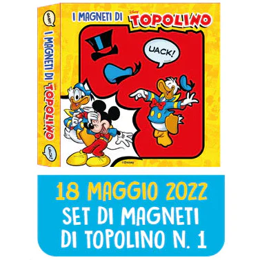 Set di Magneti di Topolino e/o Paperino
