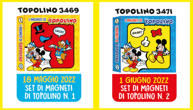 Set di Magneti di Topolino e/o Paperino - Image 6