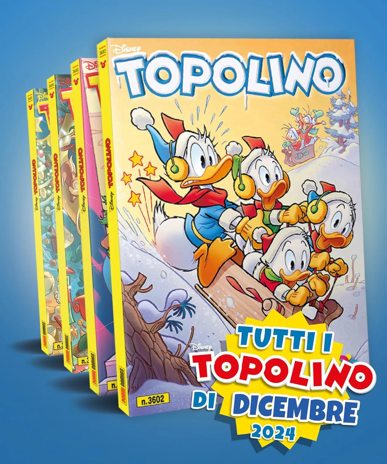 Set fumetti TOPOLINO - Pack Dicembre 2024
