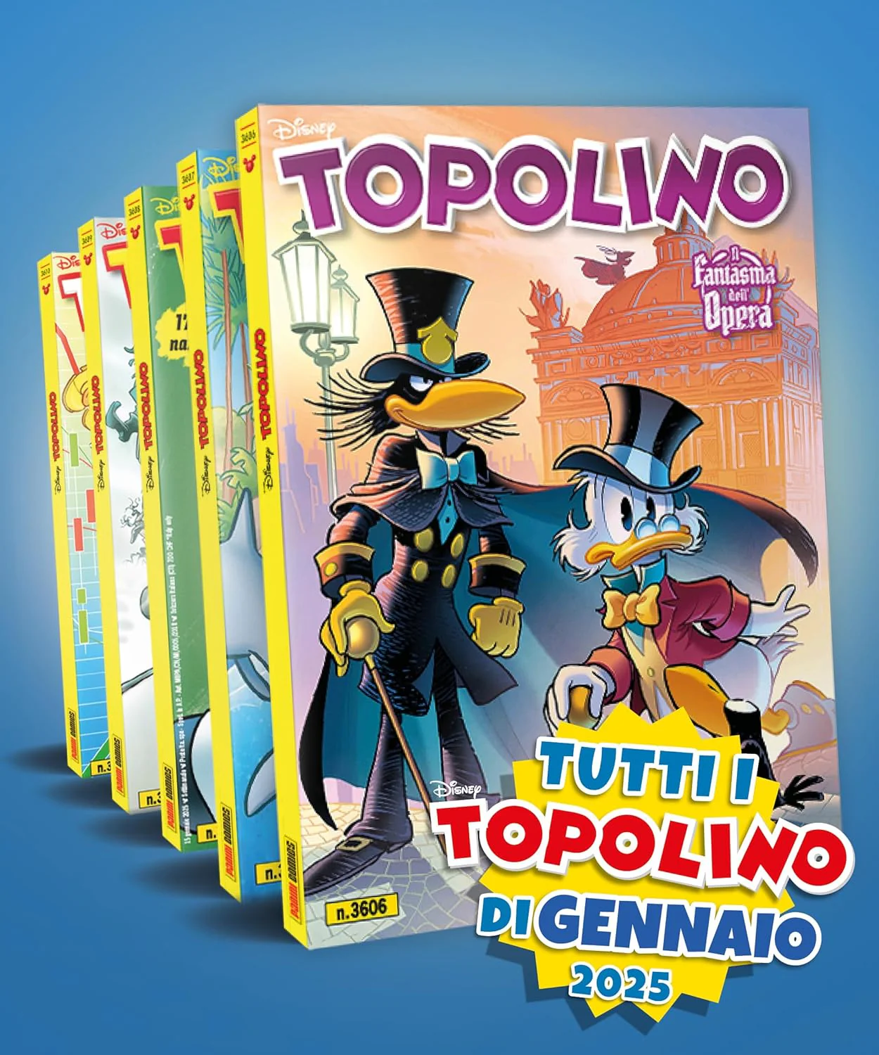 Set fumetti TOPOLINO - Pack Gennaio 2025