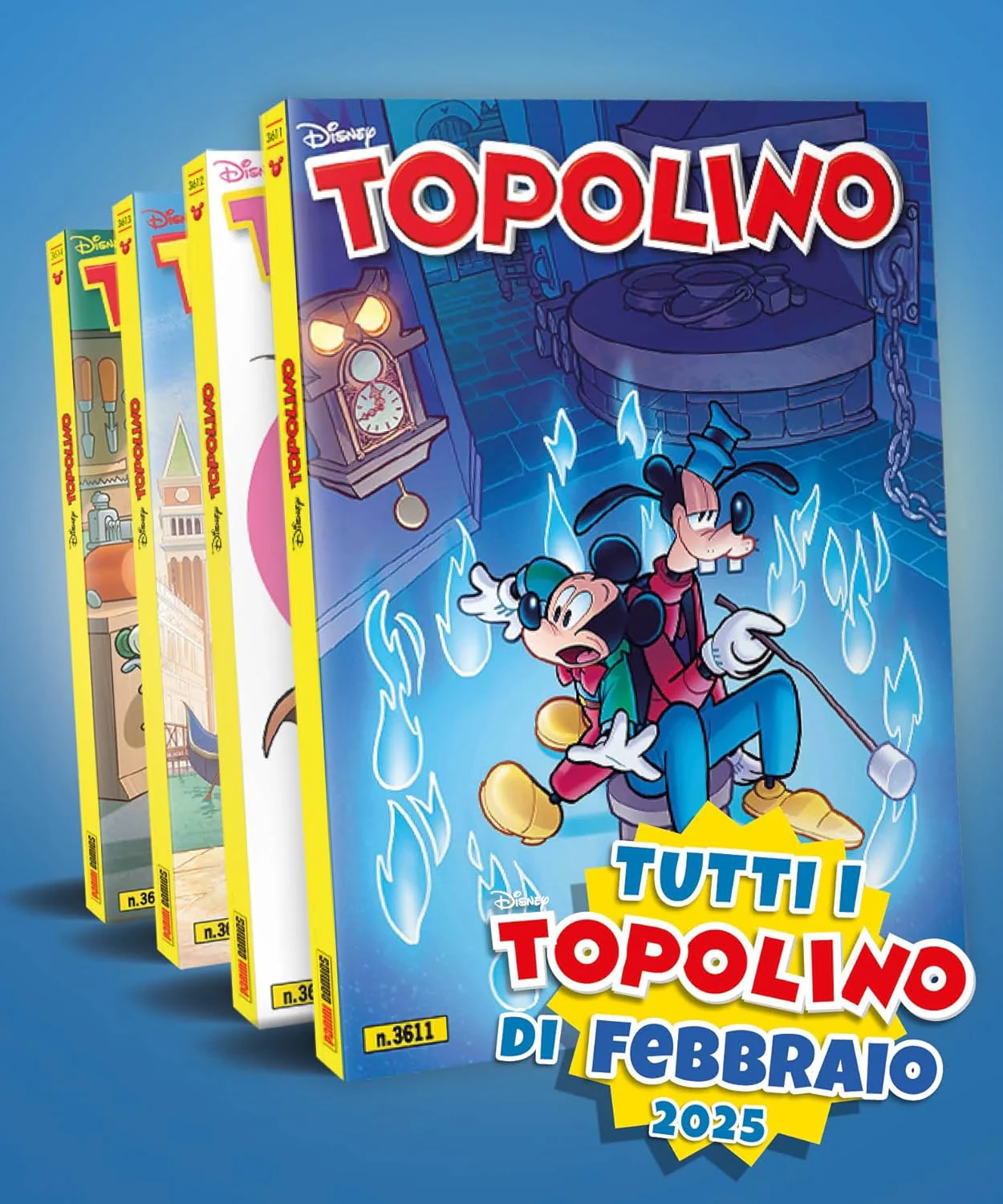 Set fumetti TOPOLINO - Pack Febbraio 2025