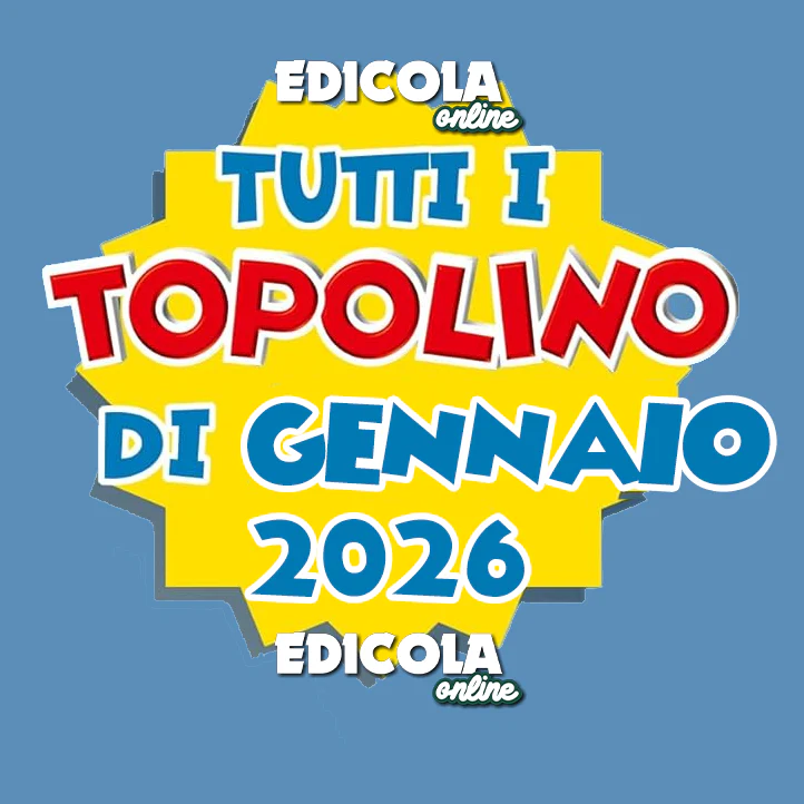 Set fumetti TOPOLINO - Pack Gennaio 2026