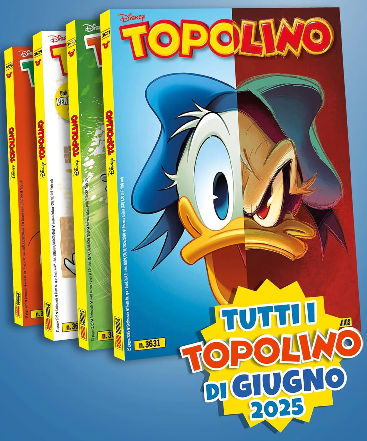 Set fumetti TOPOLINO - Pack Giugno 2025