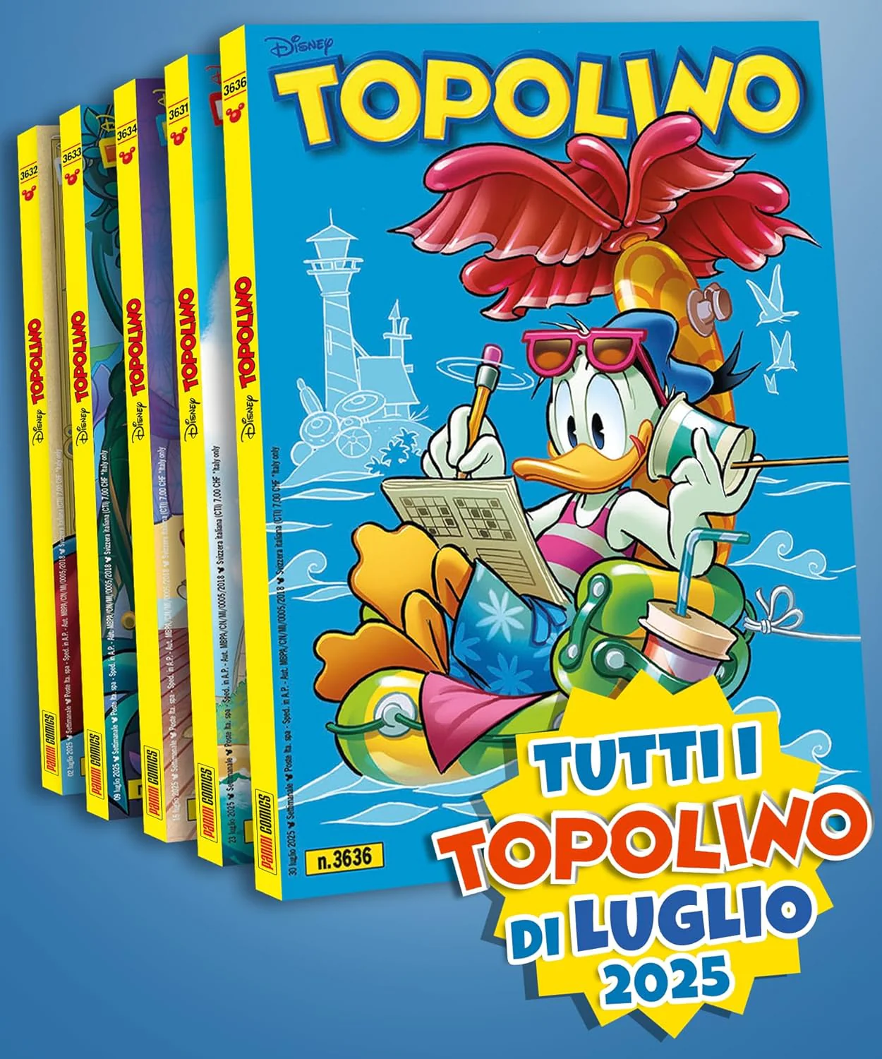 Set fumetti TOPOLINO - Pack Luglio 2025