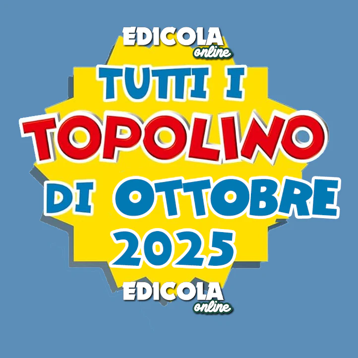 Set fumetti TOPOLINO - Pack Ottobre 2025