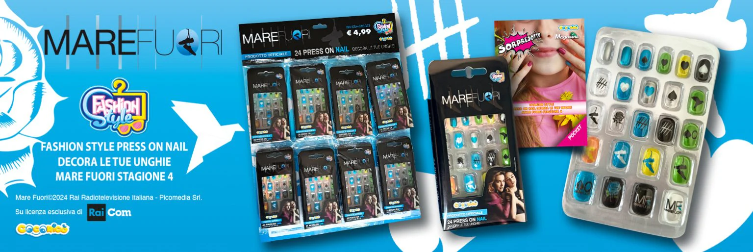 Set Unghie Finte Nail Art Adesive Mare Fuori Stagione 4 Look alla Moda - Image 5