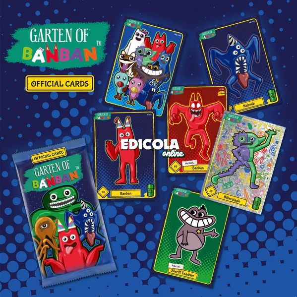 Set Raccoglitore e/o Bustine di Card GARTEN of BANBAN 2025
