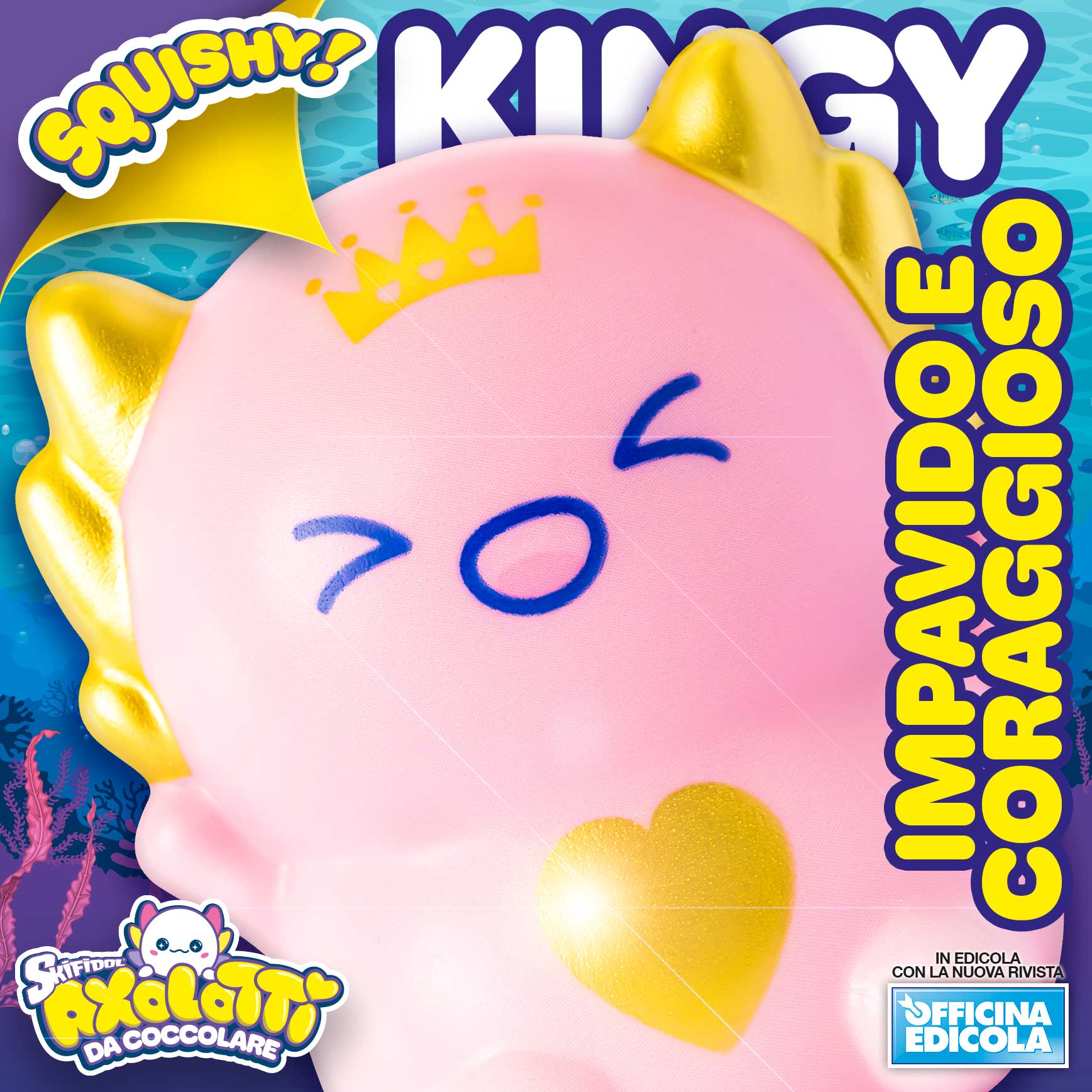Skifidol Squishy ! Axolotti da coccolare morbidi da schiacciare - Image 5
