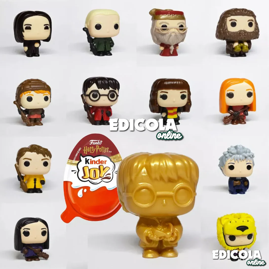 Sorpresa KINDER JOY Funko pop Collezione Harry Potter Italia 2024 Serie Completa - Image 3