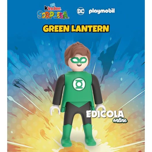 Sorpresa KINDER Playmobil - Supereroi DC Batman Joker Superman Serie Completa - Image 10