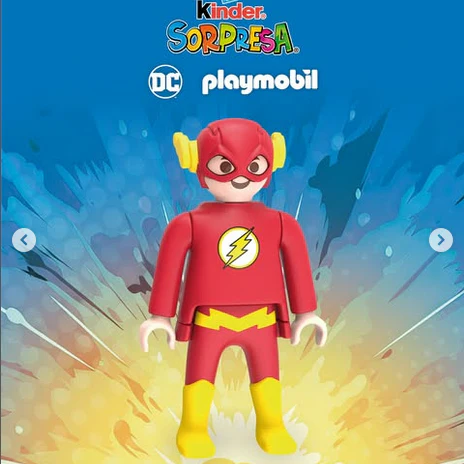 Sorpresa KINDER Playmobil - Supereroi DC Batman Joker Superman Serie Completa - Image 11