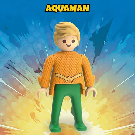 Sorpresa KINDER Playmobil - Supereroi DC Batman Joker Superman Serie Completa - Image 16
