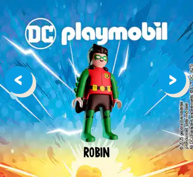 Sorpresa KINDER Playmobil - Supereroi DC Batman Joker Superman Serie Completa - Image 20