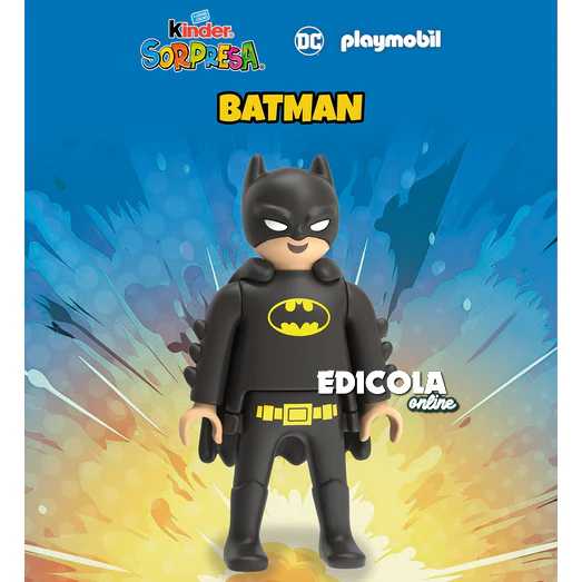 Sorpresa KINDER Playmobil - Supereroi DC Batman Joker Superman Serie Completa - Image 5
