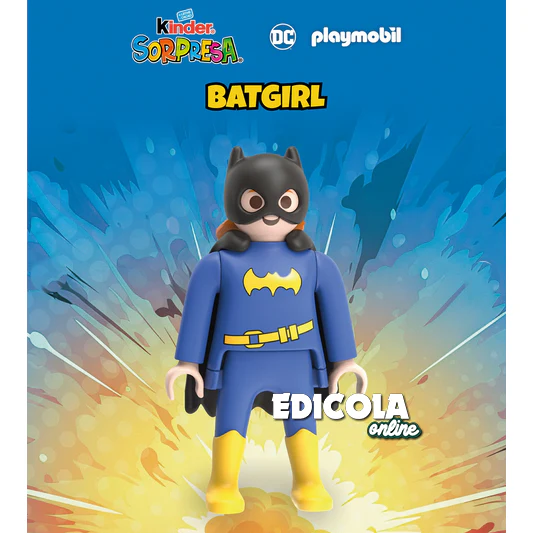 Sorpresa KINDER Playmobil - Supereroi DC Batman Joker Superman Serie Completa - Image 8