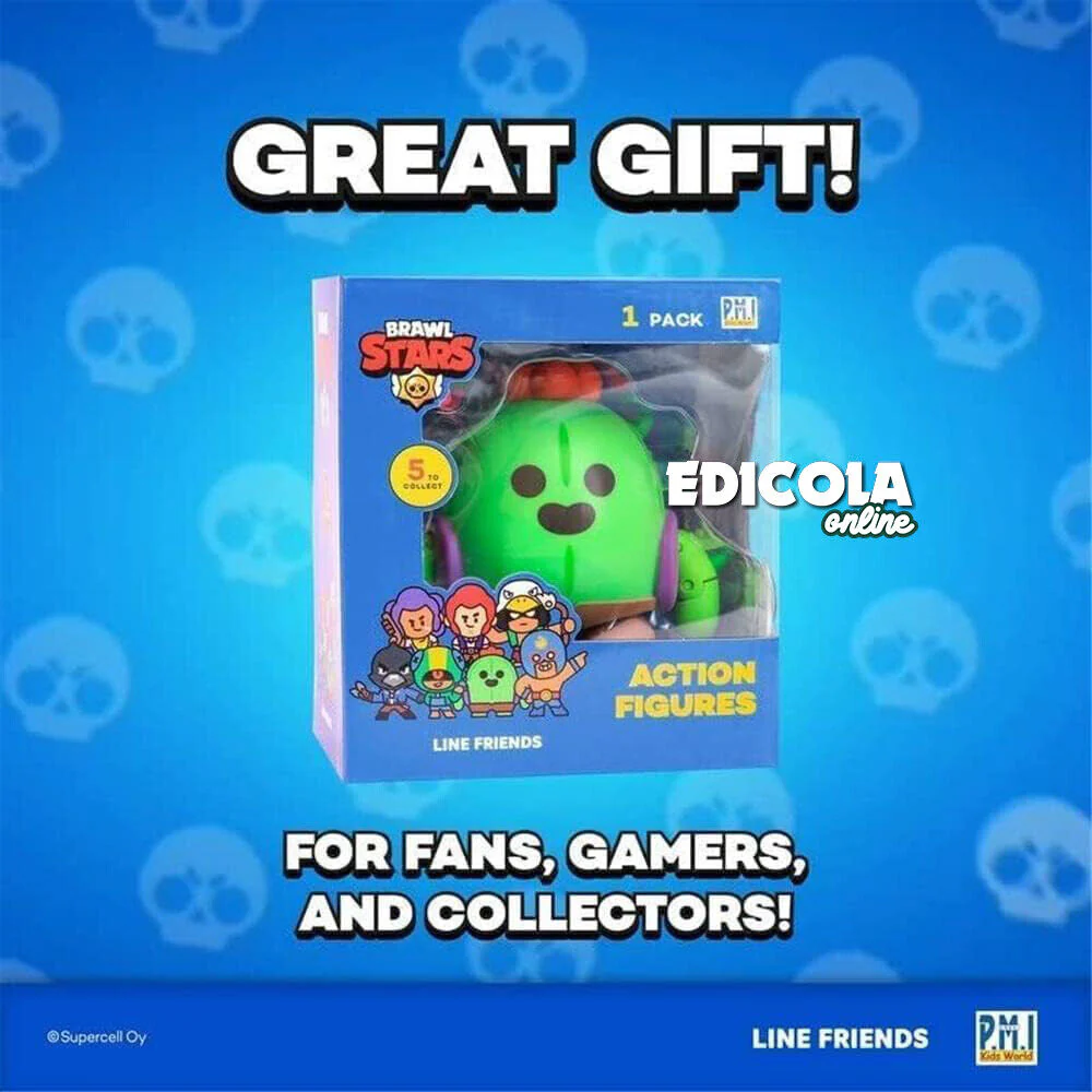 SPIKE - Personaggio BRAWL STARS - MAXI Figures Serie 1 - Image 7