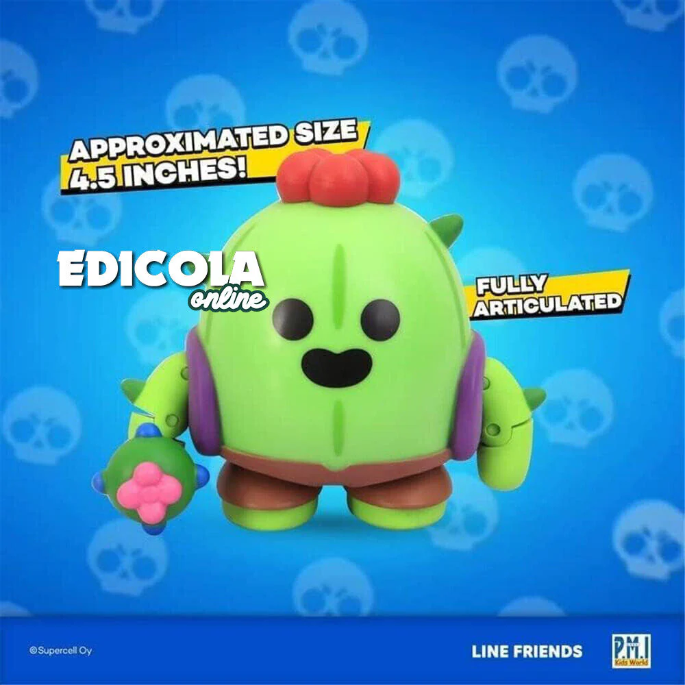 SPIKE - Personaggio BRAWL STARS - MAXI Figures Serie 1 - Image 8